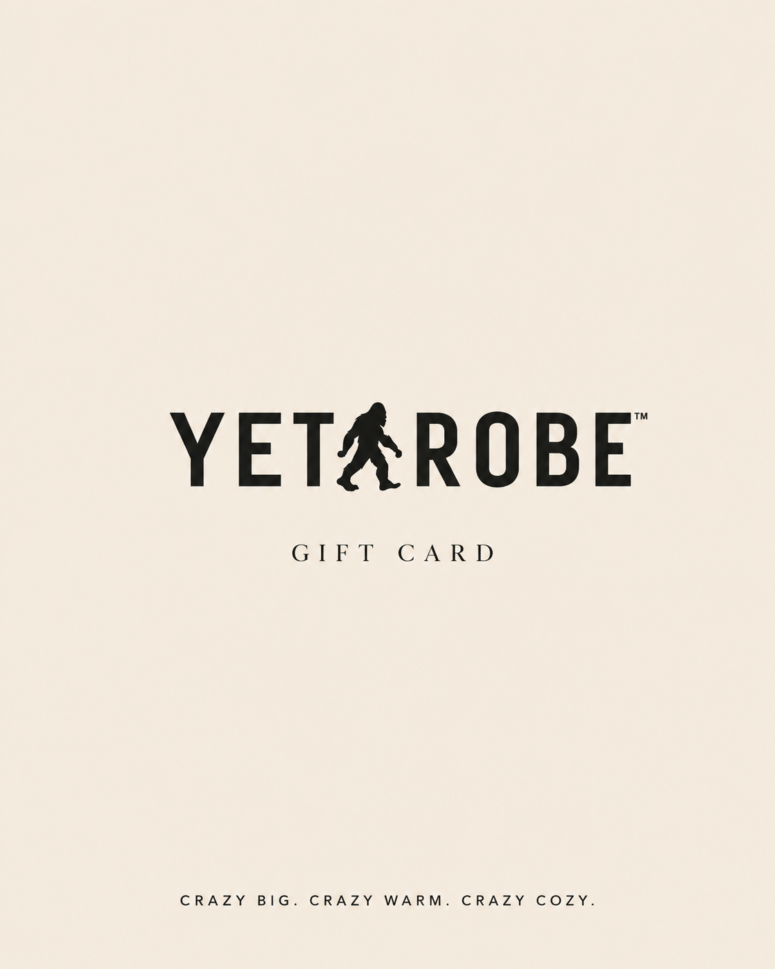 YETIROBE™ | Gift Card - Mountain Life Apparel
