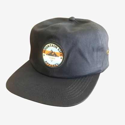 The Hatterhorn Hat (orange logo) - Mountain Life Apparel